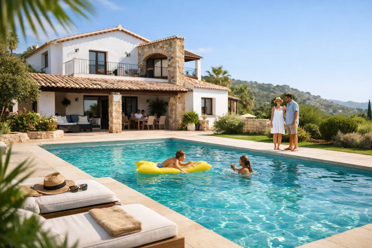 Choosing a Family Villa with Pool in Spain