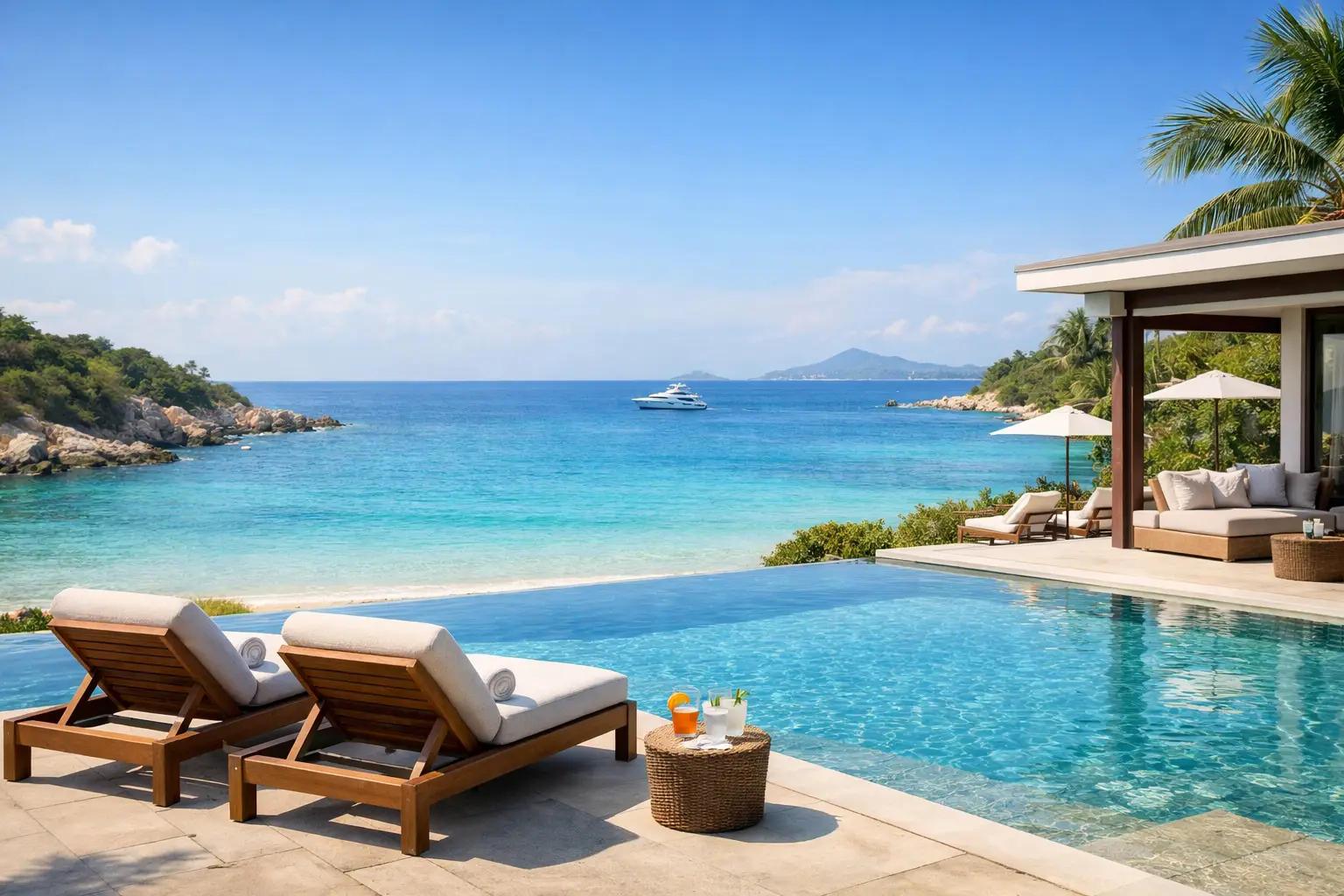 Why Choose a Seafront Villa Holiday?
